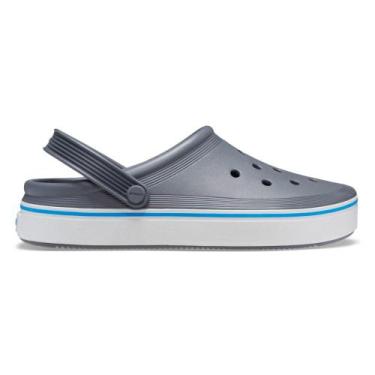 Imagem de Sandália crocband off court clog charcoal - CROCS, 41, Charcoal