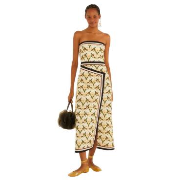 Imagem de Vestido Cropped Farm Rio Lenço Polina-Feminino