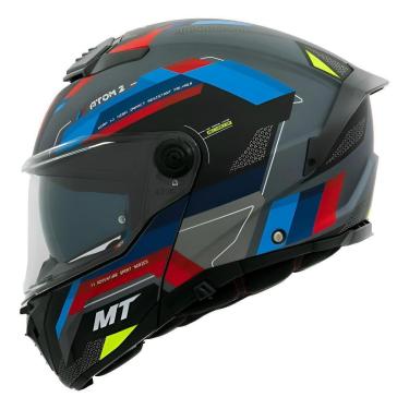 Imagem de Capacete Mt Atom 2 Bast A2 Articulado-Unissex