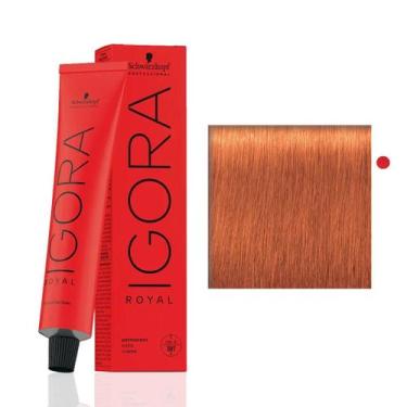 Imagem de Schwarzkopf Igora Royal 8.77 Louro Claro Cobre Extra 60g - Coloração P