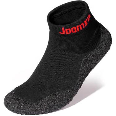 Imagem de Sapatos de ioga Joomra Minimalist Running Femininos Tamanho 8 Pretos