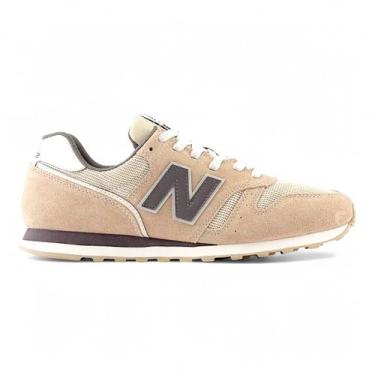 Imagem de Tênis New Balance 373v2 Masculino, 39, Bege