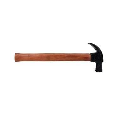 Imagem de Martelo de Unha Cabo de Madeira Envernizado Cunha Pressão 29mm para Carpinteiro Agricultura e Construção Minasul
