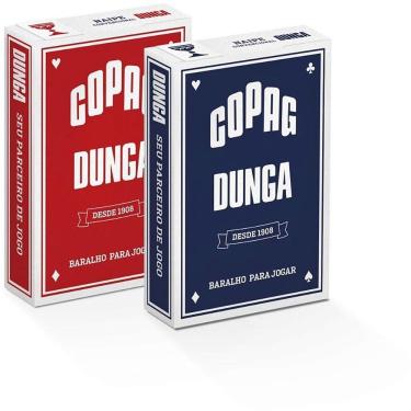 Imagem de Baralho Dunga Couche 270g Caixa com 12 Unidades 55 Cartas Verniz Atoxico Copag