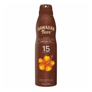 Imagem de Hawaiian Tropic Spray Argan Oil Aceite Seco Fps15 - Protetor Solar 170