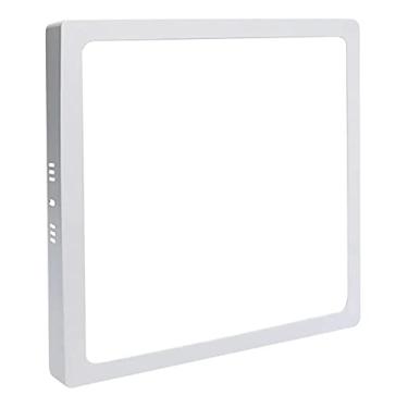 Imagem de PAINEL PLAFON LUMINÁRIA LED SOBREPOR QUADRADO 25W 3000K