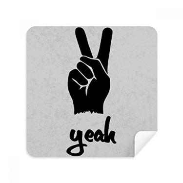 Imagem de Tesoura Outline óculos para gestos personalizados, tecido de camurça, 2 unidades