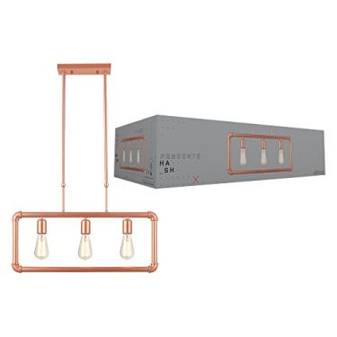 Imagem de Pendente Hash, 3X, soquete E27, Aço, Cobre fosco, Avant
