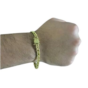 Imagem de Pulseira 6mm Grumert de Moeda Antiga 12 gramas