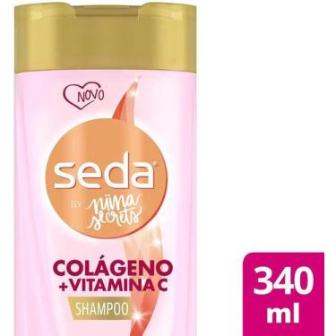 Imagem de Shampoo Seda Colágeno E Vitamina C Niina Secrets 325ml