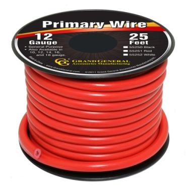 Imagem de Fio principal vermelho GG Grand General 55251 calibre 12, 6,5 m
