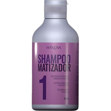 Imagem de Hanova Matizador - Shampoo Clareador Efeito Platinado 300ml 