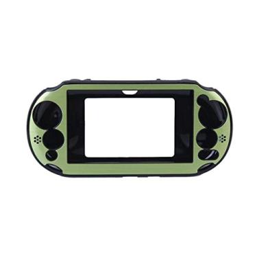 Imagem de OSTENT Capa protetora colorida de alumínio de metal compatível com Sony PS Vita PSV PCH-2000 - Cor verde