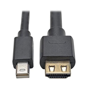 Imagem de Tripp Lite Cabo adaptador ativo Mini DisplayPort 1.2a para HDMI 2.0 com plugue HDMI aderente 4K HDCP 2.2, 10' (P586-010-HD-V2A)