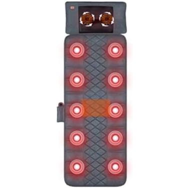 Imagem de Cama De Massagem Multifuncional Cervical Coluna Massagem Cama Pescoço Ombro E Costas Massageador Corpo Inteiro Aquecimento Massagem Almofada Elétrica,C,170 * 48,5cm,YUYANAIAI