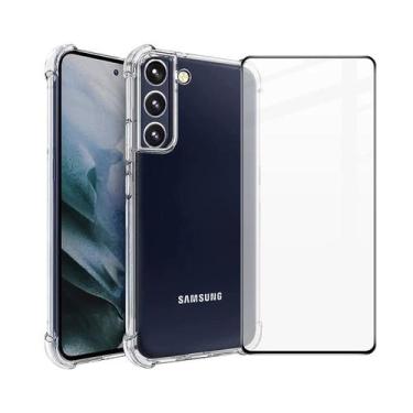Imagem de Capa Silicone Samsung Galaxy S23 Plus + Película De Vidro 3D - Benpics