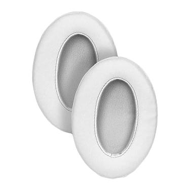 Imagem de Uonlytech 2 Unidades protetores de ouvido capa de fone de ouvido fones de ouvido kit almofada capa de cabeça lavável almofadas de ouvido caixa de fone de ouvido branco