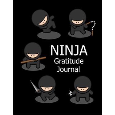 Imagem de Ninja Gratitude Journal for Kids: A Journal to Cultivate an Attitude of Thankfulness, Positive Affirmations, Mindset, and Mindfulness for Ninja ... Girls, With Prompts, Cute Decorated Interior