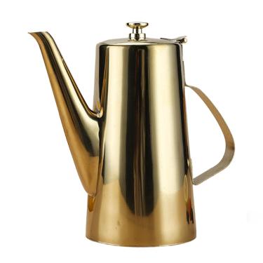 Imagem de Jarra de água de aço inoxidável, chaleira multiuso com bico de pescoço de ganso, bule, geladeira, limão, para festas, cozinha, churrasco, 2,0l/70