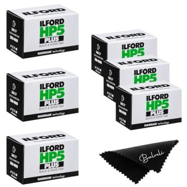 Imagem de Ilford HP5 Plus 400 Preto e Branco 35 mm, 36 Exposições, 6 Rolos - Pano Balveli - Rolo de 35 mm 400 Iso Filme Roll-Camera