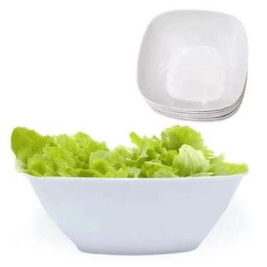 Imagem de Saladeira 2,7L Tigela Em Melamina Pote Bowl Grande 2700ml - Best