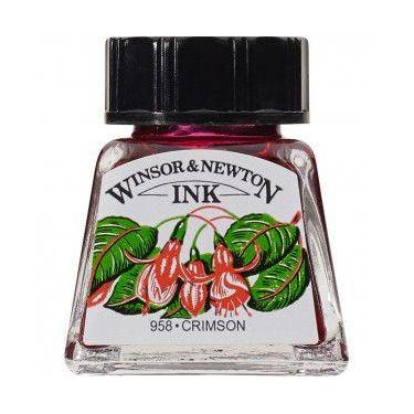 Imagem de Tinta para Desenho Winsor & Newton 14ml Crimson - WINSOR NEWTON