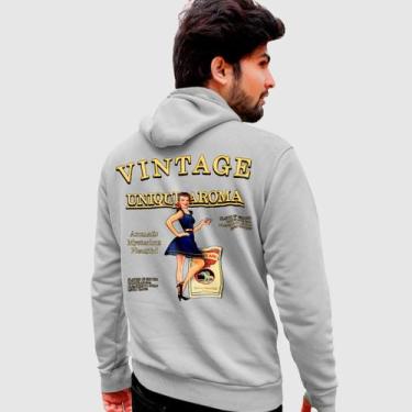 Imagem de Blusa Moletom Genuine Grit Masculina Estampada Algodão 30.1 Vintage, C