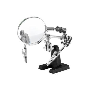 Imagem de Lupa Com Garras Tipo Jacare Terceira Mão Sparta, Aço