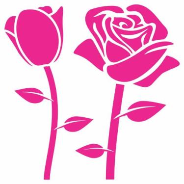Imagem de Adesivo Rosa - 1 cor - Leo Publicidade, Rosa