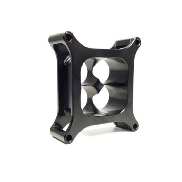 Imagem de Espaçador Carby Super Sucker para série 4150 Carburador Billet Alumínio (preto, 5 cm)