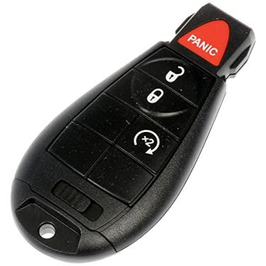 Imagem de Dorman Controle remoto de entrada sem chave 99456ST com 4 botões compatível com modelos selecionados de Jeep