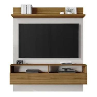 Imagem de Painel para tv notável 1165 off white/freijó - Village Móveis