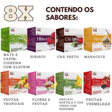 Imagem de Chá em Sachê - Kit com Sabores diversos de Chá - Caixinhas de Chá Vari