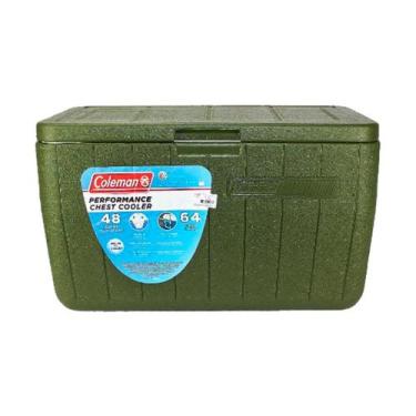 Imagem de Caixa Térmica Coleman Cooler Multiuso Isolamento Térmico com Alça 48 Q