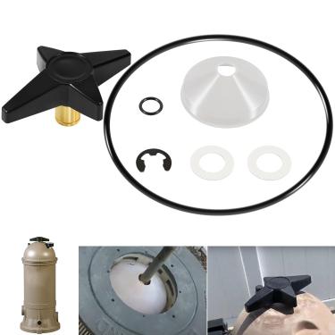 Imagem de Hihitomorrow Kit de botão de bloqueio CX900G e kit de botão de filtro de piscina CX900DA peça de substituição adequada para filtro de cartucho Hayward Star Clear Plus C751, C900, C1200, C1750, C1900
