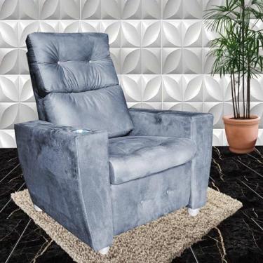 Imagem de Poltrona Para Idoso Reclinável 3 Posições Magazine Grafitte