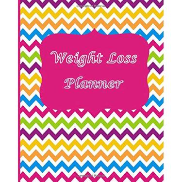 Imagem de Weight Loss Planner: Live Your Healthiest Life With This 2019 Zigzag Multicolor Style Daily Weight Loss, Food And Exercise Planner: Track Your Goals, ... Loss, Bodybuilding, and Plan Your Meals