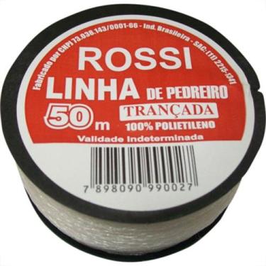 Imagem de Linha Pedreiro Rossi Trançada C/ 50Mt - Kit C/12 Unidades - UNIFIO