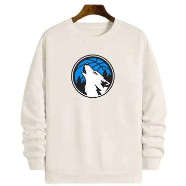 Imagem de Blusa Moletom Gola Basquete Minnesota Anthony Edwards Basketball