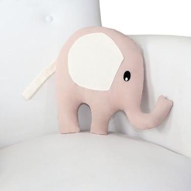 Imagem de Almofada Decorativa  Elefante - NoBrand, Nude