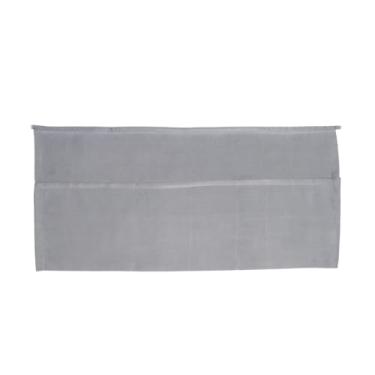 Imagem de Avental de comprimento total profissional aprovado pelo chef com três bolsos frontais | Alça ajustável e resistente à água para funcionários de cozinha de cozinheiro | 30,5 cm L x 61 cm P, unissex,