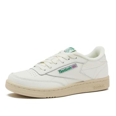 Imagem de Reebok Clube infantil C, Giz/Giz/Verde Glen, 15