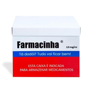 Imagem de Caixa Divertida para Organizar Remédios, Medicamentos, Farmacinha, Primeiros Socorros – GEGUTON