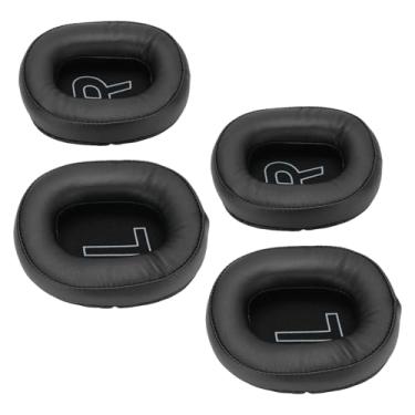 Imagem de 2 Pares de Orelhas para o Hecate G2, 4pcs Proteínas de Couro de Couro de Espuma Earpads Tampa de Almofada, Almofadas de Fone de Ouvido Confortáveis ​​substituição para Hecate G2