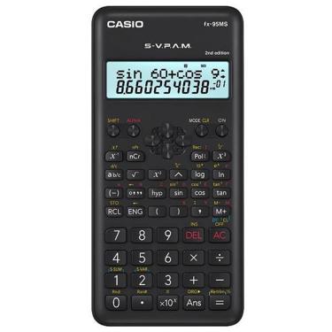Imagem de Calculadora Cientifica Casio Fx-95ms 2nd Edition Com 244 Funcoes - Preta