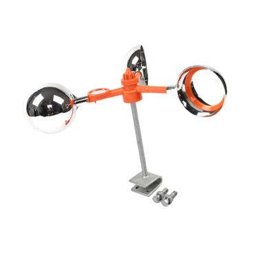 Imagem de Generic Repelente de pássaros refletivo, repelente de energia eólica, rotação de 360 ​​graus, ferramenta de jardim, dispositivo refletivo para assustar, Base Galvanizada