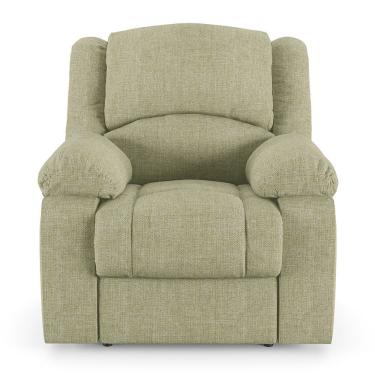 Imagem de Poltrona Do Papai Reclinável Sala De Cinema Barcelona Elétrica Touch Massagem Usb Linho Bege