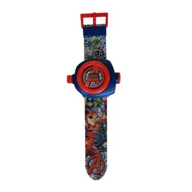 Imagem de Relógio Projetor Infantil Avengers - Etitoys