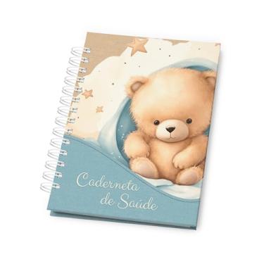 Imagem de Caderneta de Vacinação do Bebê Atualizada – Modelo SUS com Capa Dura para Menino – Registro de Vacinas, Saúde e Crescimento Infantil – Tema Chamego