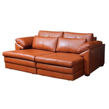 Imagem de Sofá Decorativo Sala de Estar Marselha Retrátil Elétrico 4 Lugares 250